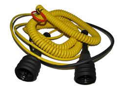GWC 511-20026 Male to Male 25&#39; Coiled Extension Cable
