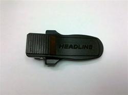 HeadLine 870-00037-BB Spring Loaded Belt Clip with Accessory Cord Guide for HB-21LI, HB-22LI Batteries